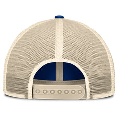 Los Angeles Dodgers Cooperstown Collection Eastbound Mesh Adjustable Hat - Royal/Natural