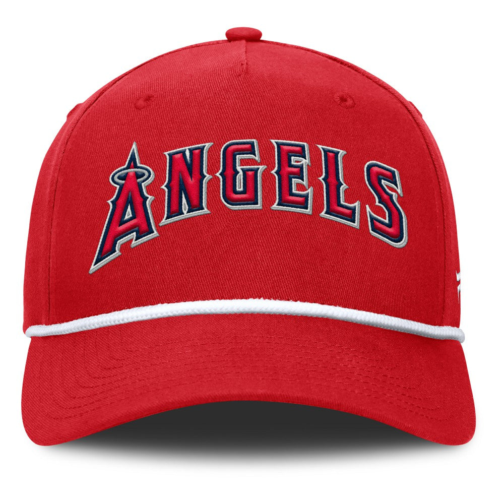 Los Angeles Angels Clubhouse Foul Ball A-Frame Adjustable Hat - Red