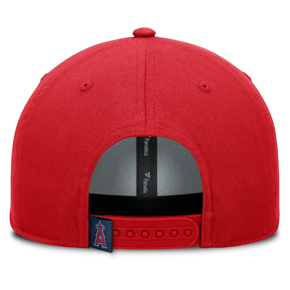 Los Angeles Angels Clubhouse Foul Ball A-Frame Adjustable Hat - Red