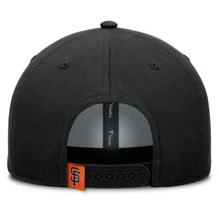San Francisco Giants Clubhouse Foul Ball A-Frame Adjustable Hat - Black