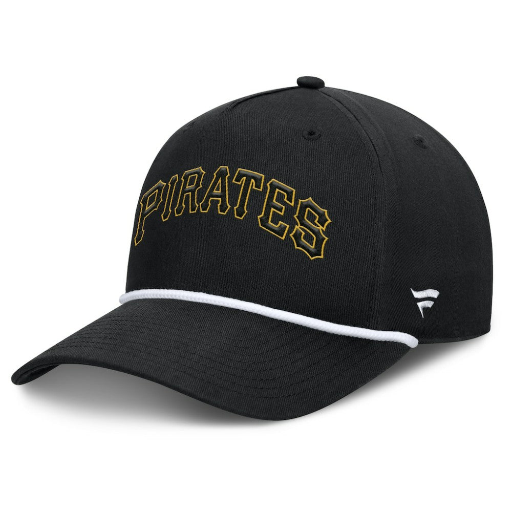 Pittsburgh Pirates Clubhouse Foul Ball A-Frame Adjustable Hat - Black