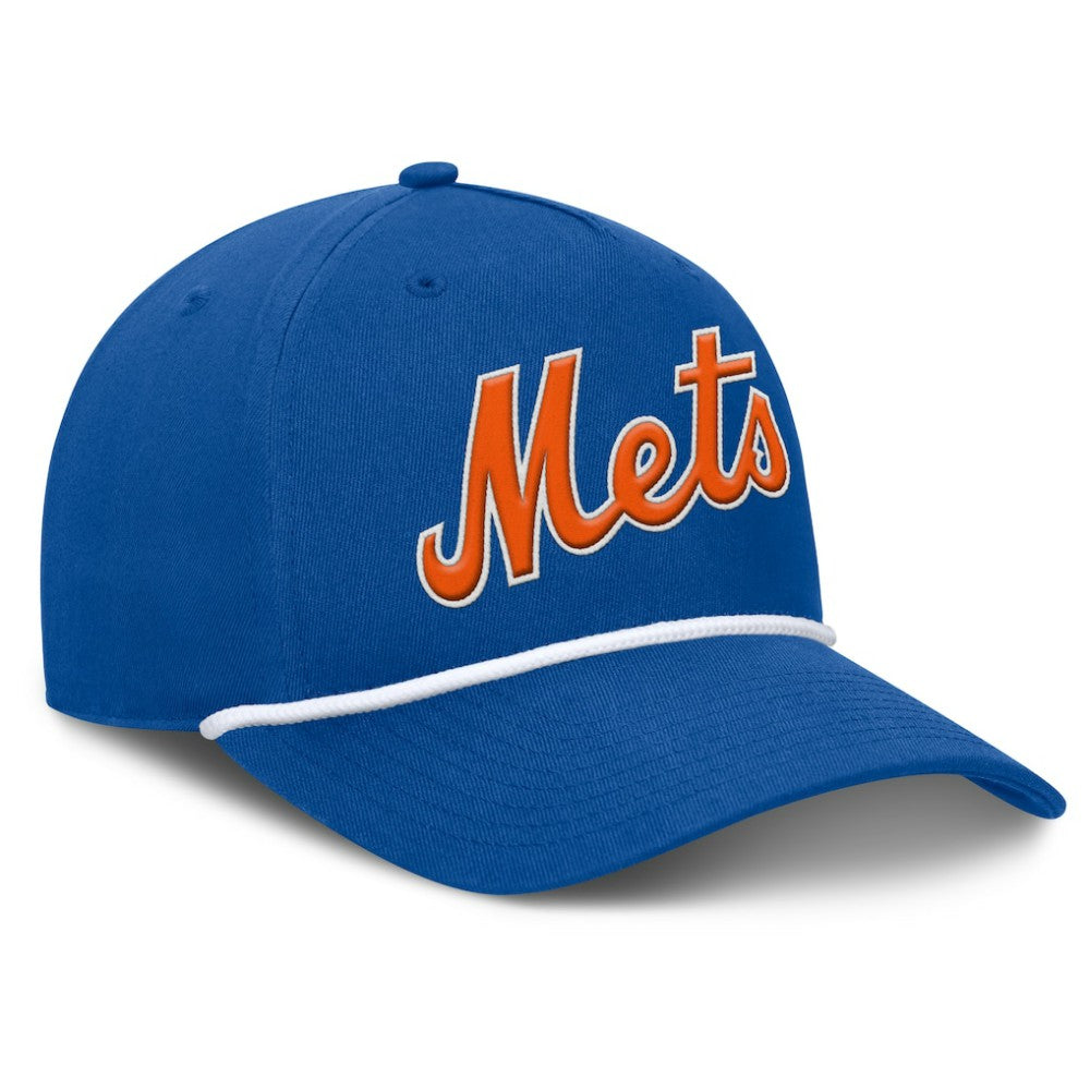 New York Mets Clubhouse Foul Ball A-Frame Adjustable Hat - Royal