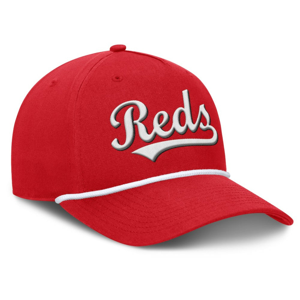 Cincinnati Reds Clubhouse Foul Ball A-Frame Adjustable Hat - Red