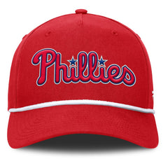 Philadelphia Phillies Clubhouse Foul Ball A-Frame Adjustable Hat - Red