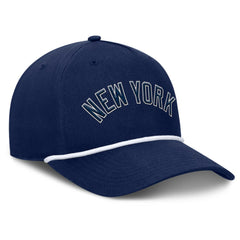 New York Yankees Clubhouse Foul Ball A-Frame Adjustable Hat - Navy
