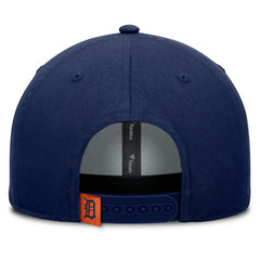 Detroit Tigers Clubhouse Foul Ball A-Frame Adjustable Hat - Navy