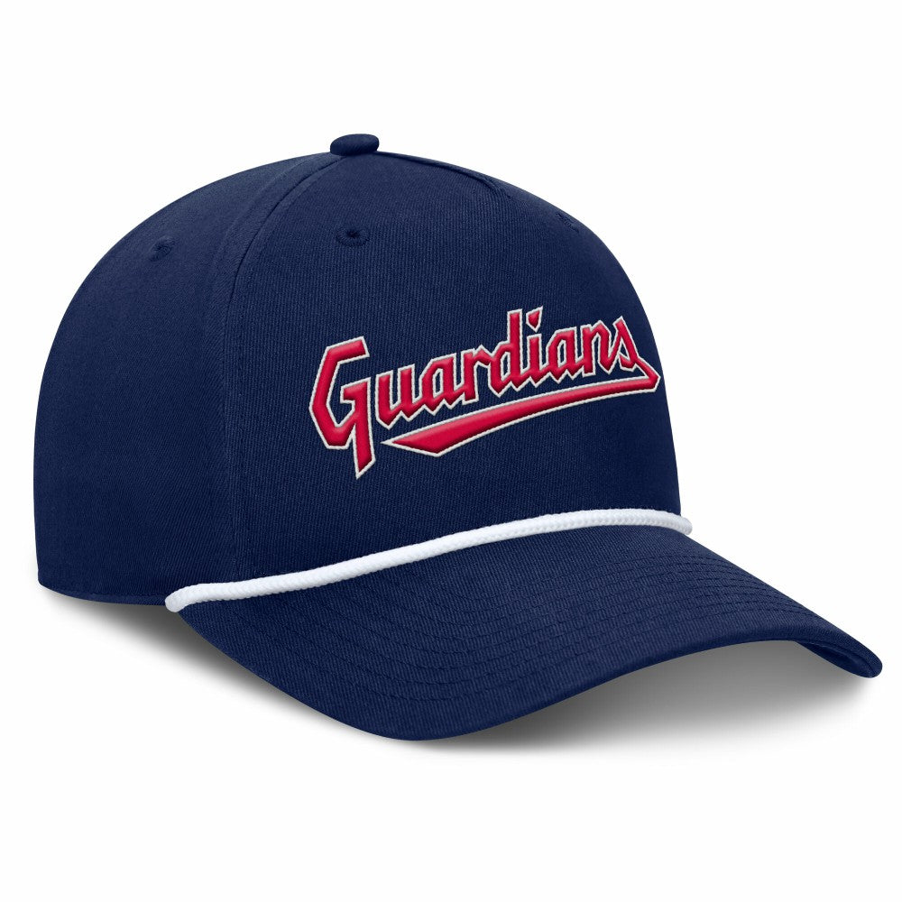 Cleveland Guardians Clubhouse Foul Ball A-Frame Adjustable Hat - Navy