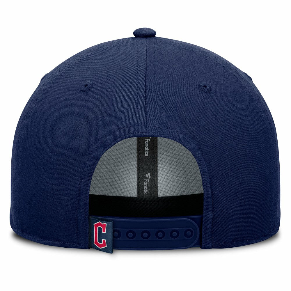 Cleveland Guardians Clubhouse Foul Ball A-Frame Adjustable Hat - Navy