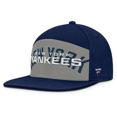 New York Yankees Clubhouse Splitter Snapback Hat - Navy/Gray