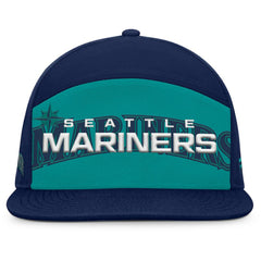 Seattle Mariners Clubhouse Splitter Snapback Hat - Navy/Teal