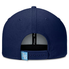 Tampa Bay Rays Clubhouse Splitter Snapback Hat - Navy/Light Blue
