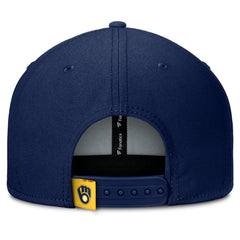 Milwaukee Brewers Clubhouse Splitter Snapback Hat - Navy/Gold