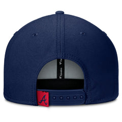 Atlanta Braves Clubhouse Splitter Snapback Hat - Navy/Red