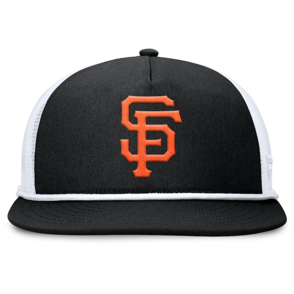 San Francisco Giants Clubhouse Change Up Snapback Hat - Black/White
