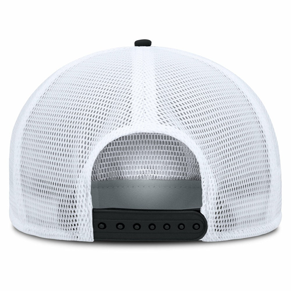Miami Marlins Clubhouse Change Up Snapback Hat - Black/White