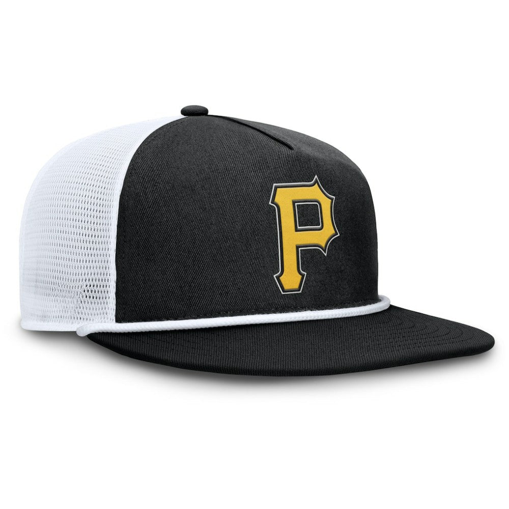 Pittsburgh Pirates Clubhouse Change Up Snapback Hat - Black/White
