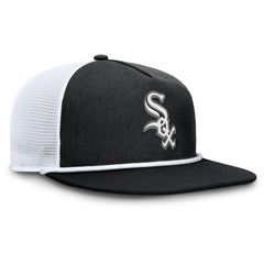 Chicago White Sox Clubhouse Change Up Snapback Hat - Black/White