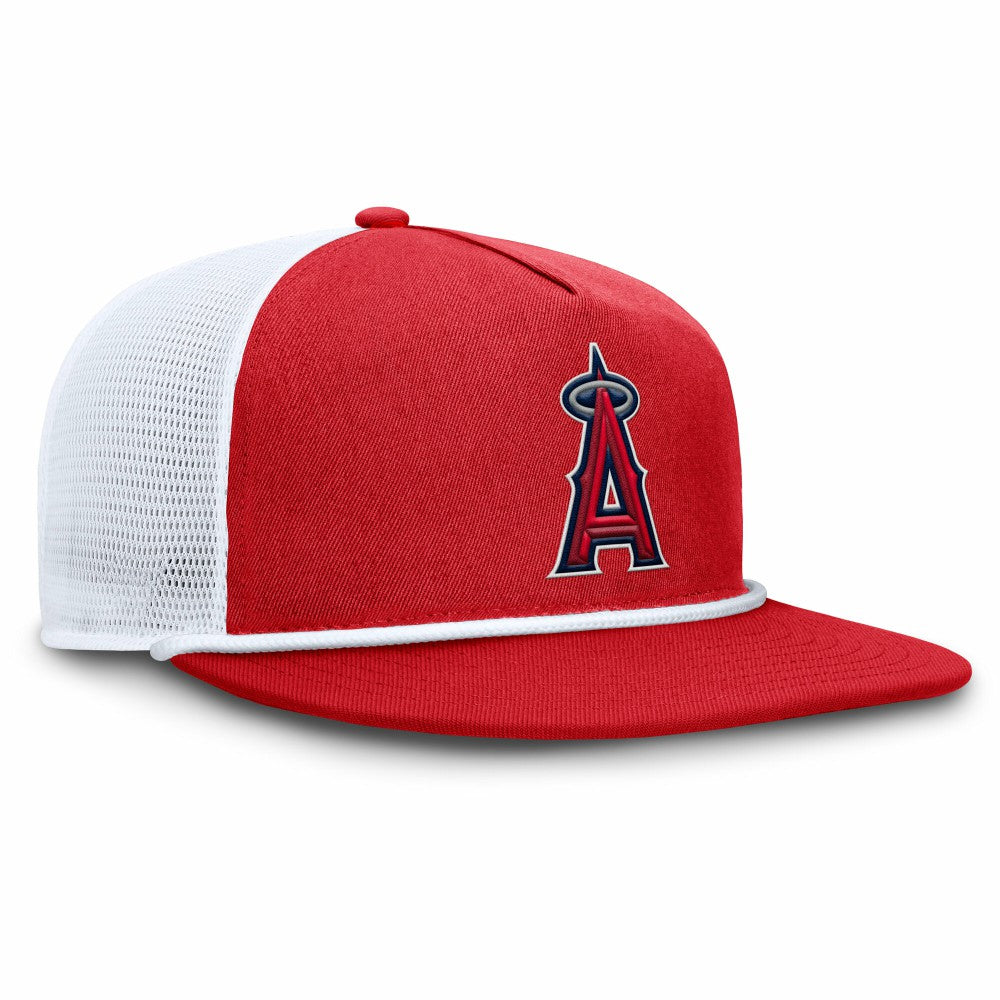 Los Angeles Angels Clubhouse Change Up Snapback Hat - Red/White
