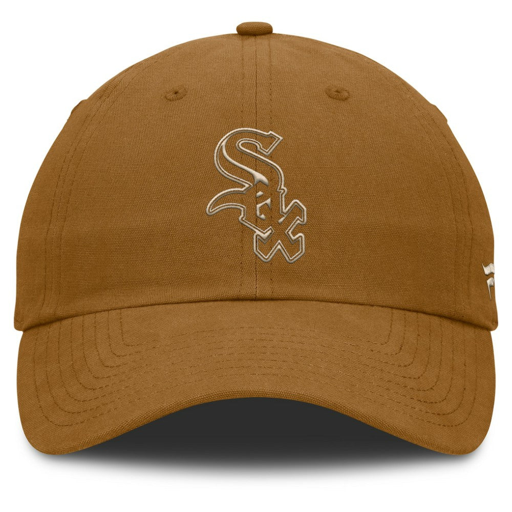 Chicago White Sox Act Natural Chopper Adjustable Hat - Brown