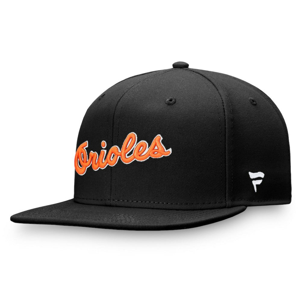Baltimore Orioles Cooperstown Collection Core Fitted Hat - Black
