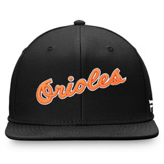 Baltimore Orioles Cooperstown Collection Core Fitted Hat - Black