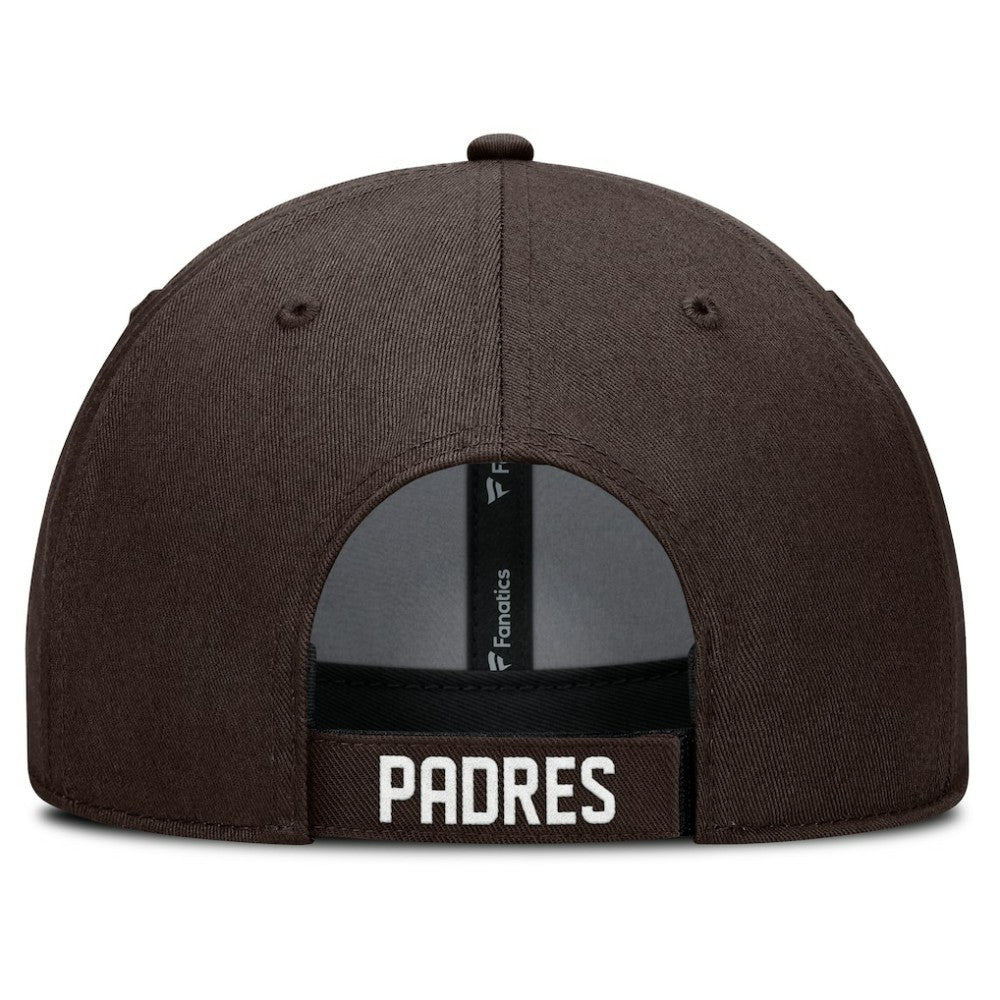 San Diego Padres Cooperstown Collection Core Adjustable Hat - Brown