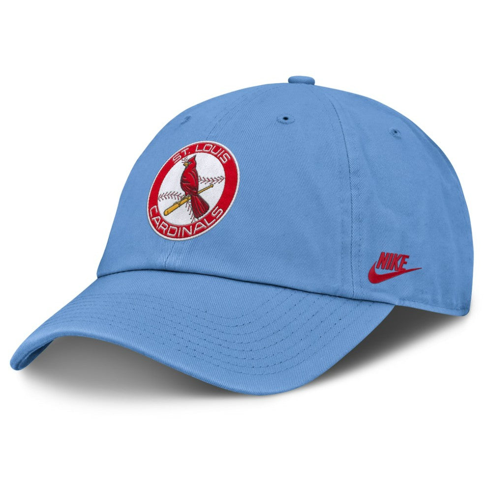 St. Louis Cardinals Club Adjustable Hat - Light Blue | Nike