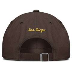 San Diego Padres Club Adjustable Hat - Brown | Nike