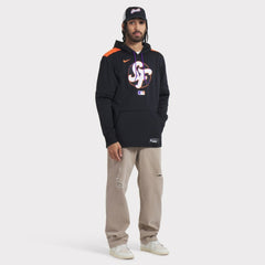 San Francisco Giants Unisex 2025 City Connect Club Adjustable Trucker Hat -  Black/White | Nike