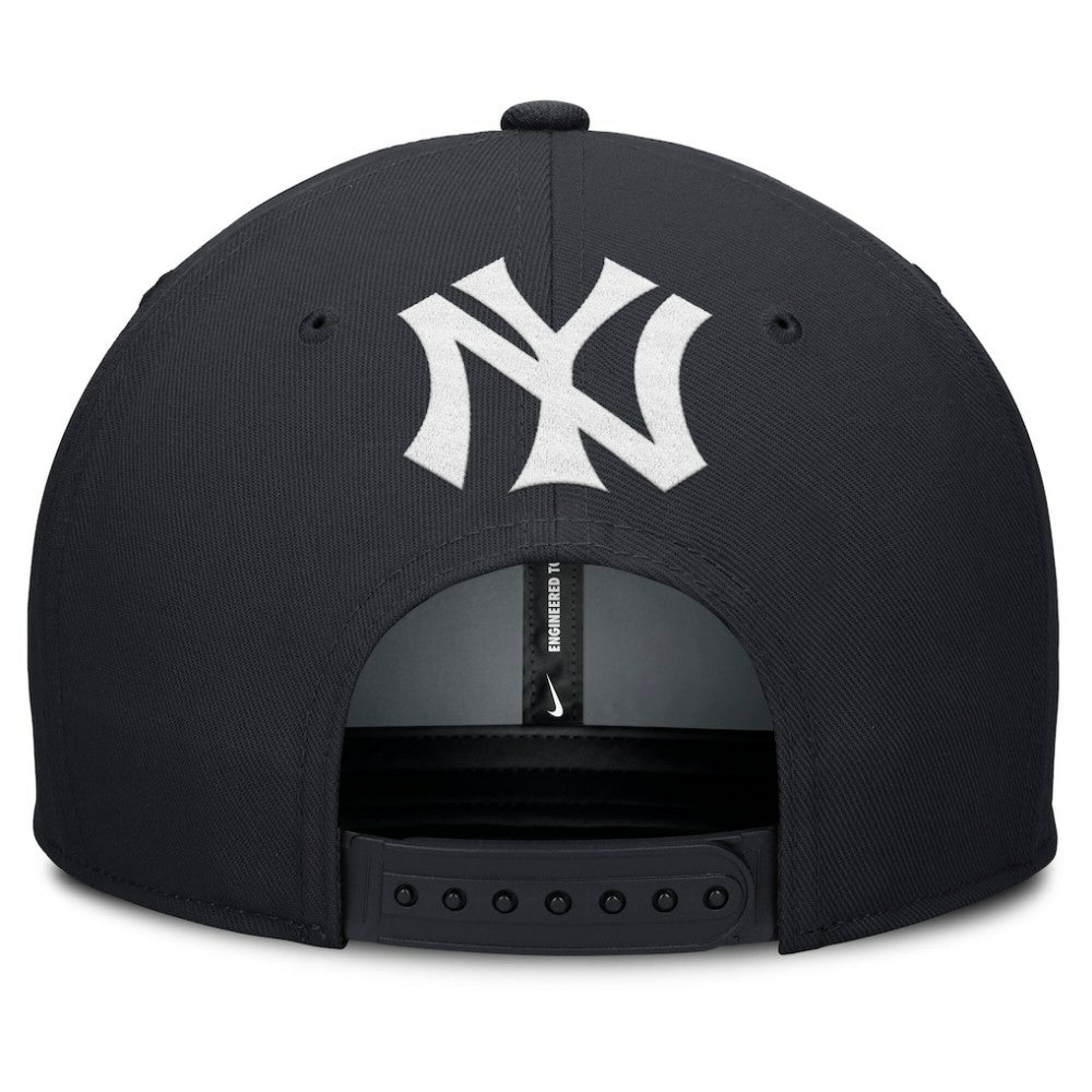 New York Yankees Pro Performance Snapback Hat - Gray/Navy | Nike
