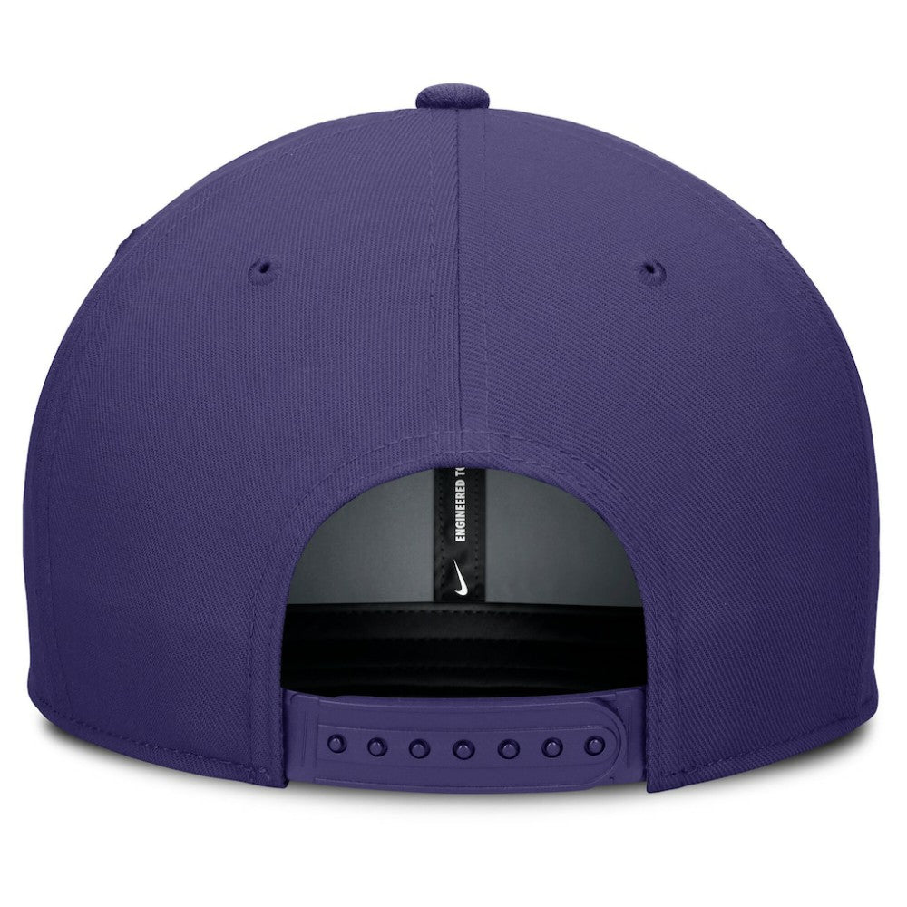 Tampa Bay Rays Pro Performance Snapback Hat - Purple | Nike