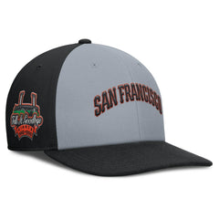 San Francisco Giants Pro Performance Snapback Hat - Gray/Black | Nike