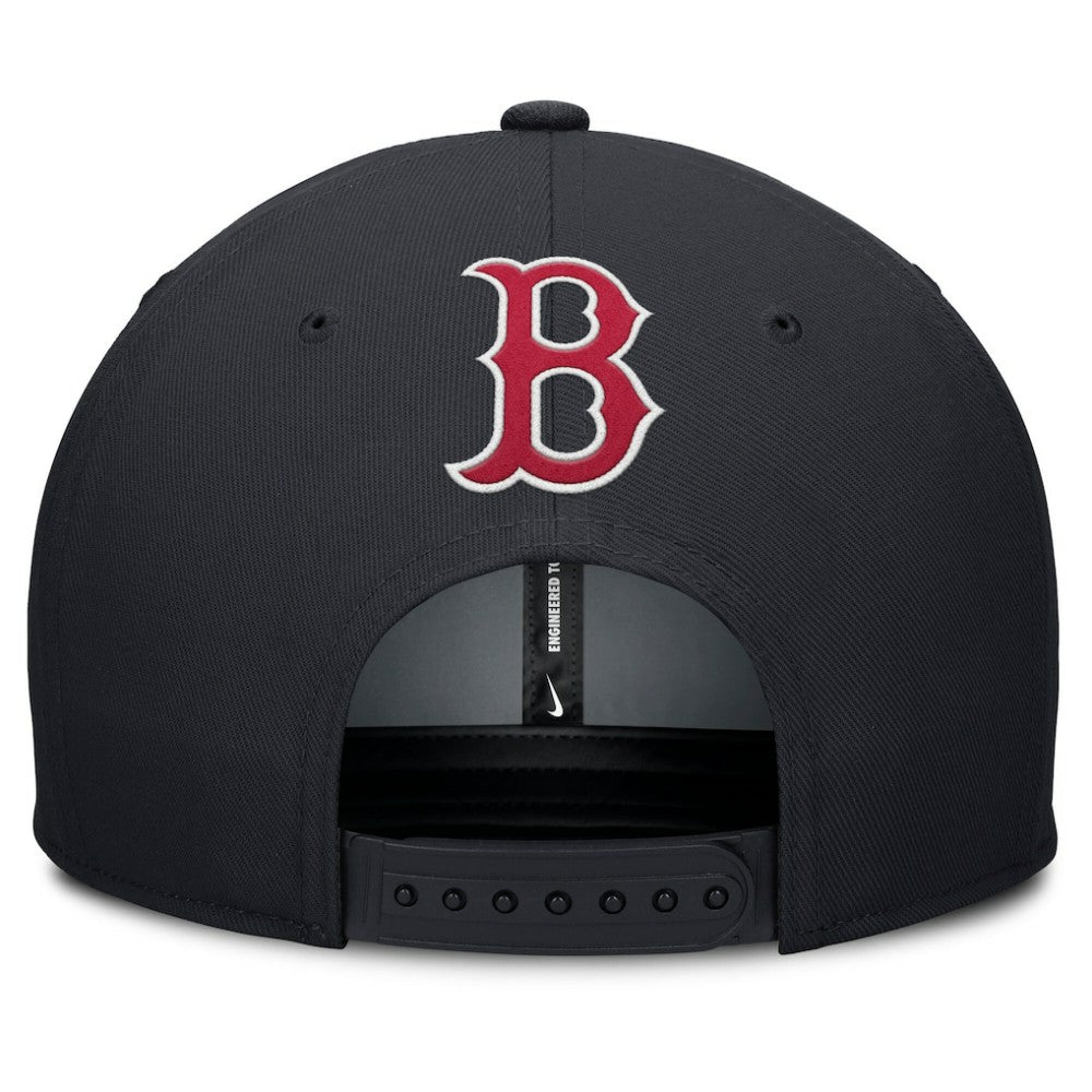 Boston Red Sox Pro Performance Snapback Hat - Gray/Navy | Nike