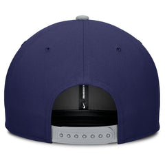 Los Angeles Dodgers Pro Performance Snapback Hat - Navy/Gray | Nike