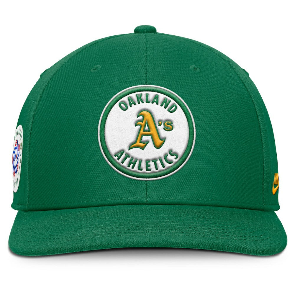 Athletics Pro Performance Snapback Hat - Green | Nike