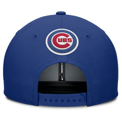 Chicago Cubs Pro Performance Snapback Hat - Gray/Royal | Nike
