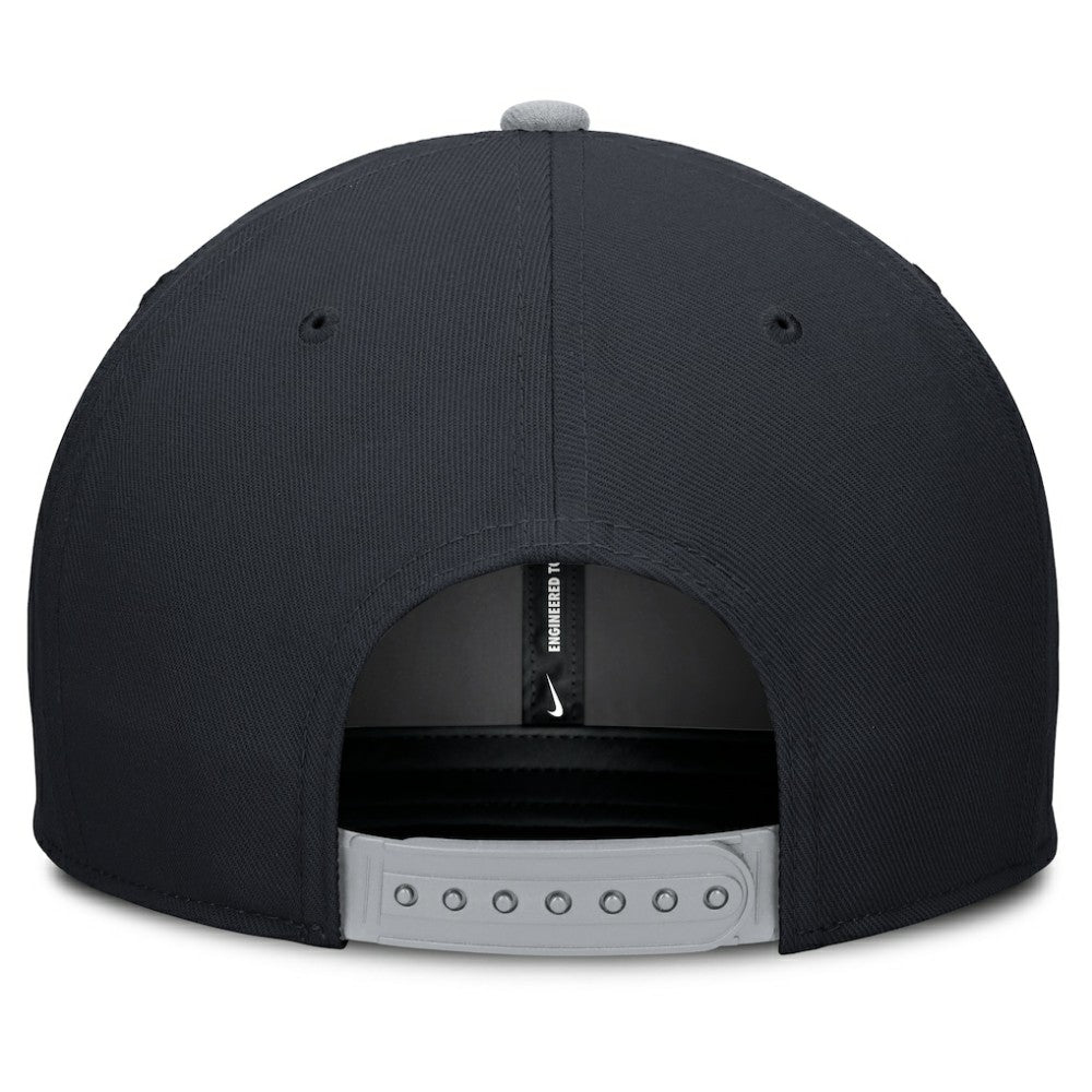 New York Yankees Pro Performance Snapback Hat - Navy/Gray | Nike