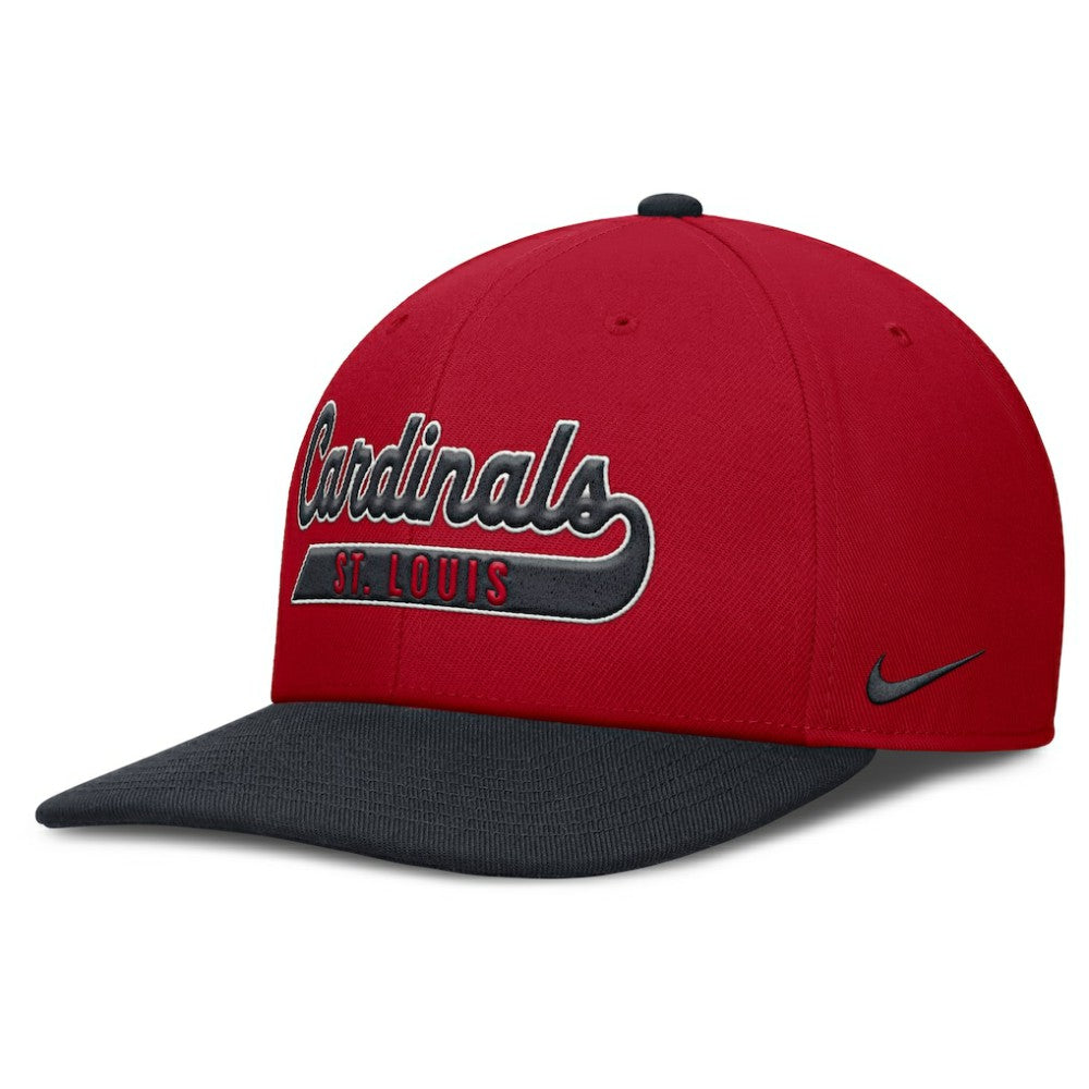 St. Louis Cardinals Pro Performance Snapback Hat - Red/Navy | Nike