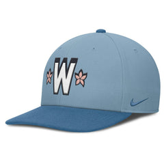 Washington Nationals 2025 City Connect Pro Performance Snapback Hat - Light Blue/Blue | Nike