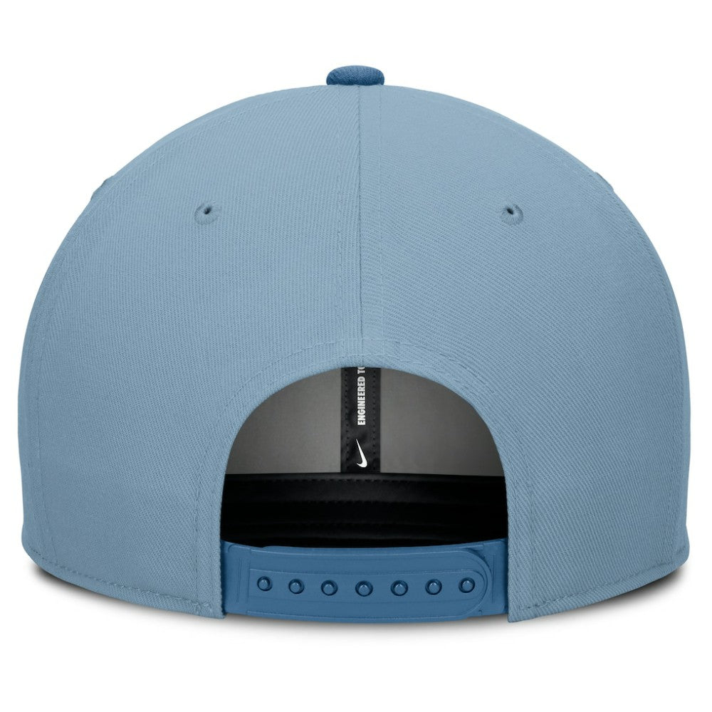 Washington Nationals 2025 City Connect Pro Performance Snapback Hat - Light Blue/Blue | Nike