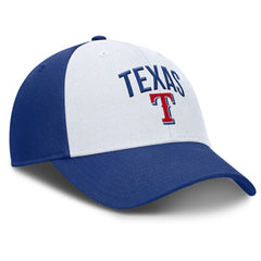 Texas Rangers Club Performance Adjustable Hat - White/Royal | Nike