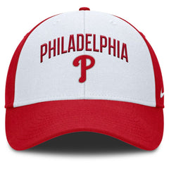 Philadelphia Phillies Club Performance Adjustable Hat - White/Red | Nike