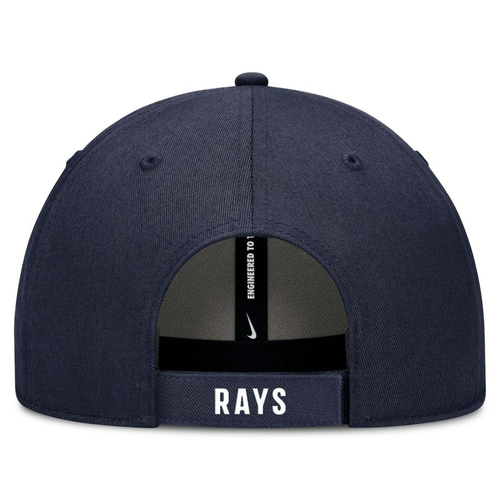 Tampa Bay Rays Club Performance Adjustable Hat - White/Navy | Nike