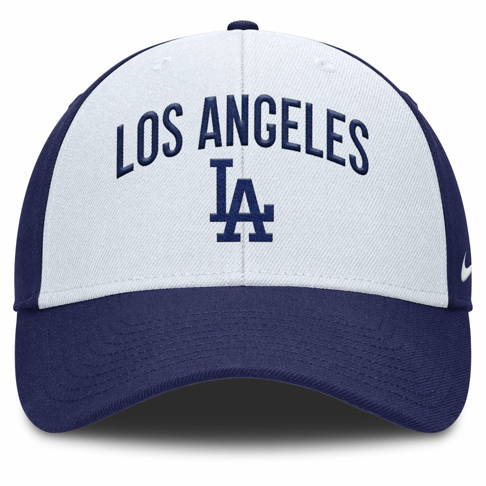 Los Angeles Dodgers Club Performance Adjustable Hat - White/Royal | Nike