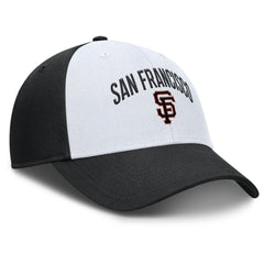 San Francisco Giants Club Performance Adjustable Hat - White/Black | Nike