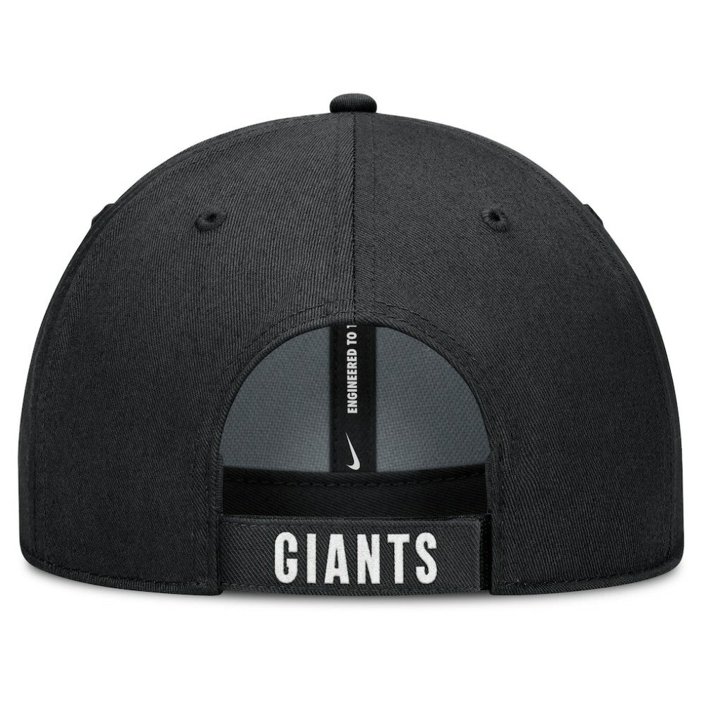 San Francisco Giants Club Performance Adjustable Hat - White/Black | Nike