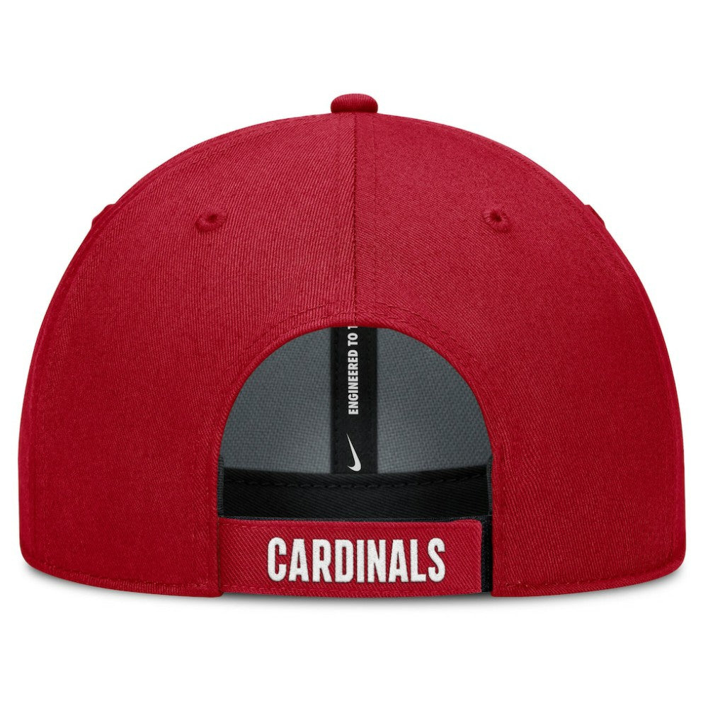 St. Louis Cardinals Club Performance Adjustable Hat - White/Red | Nike