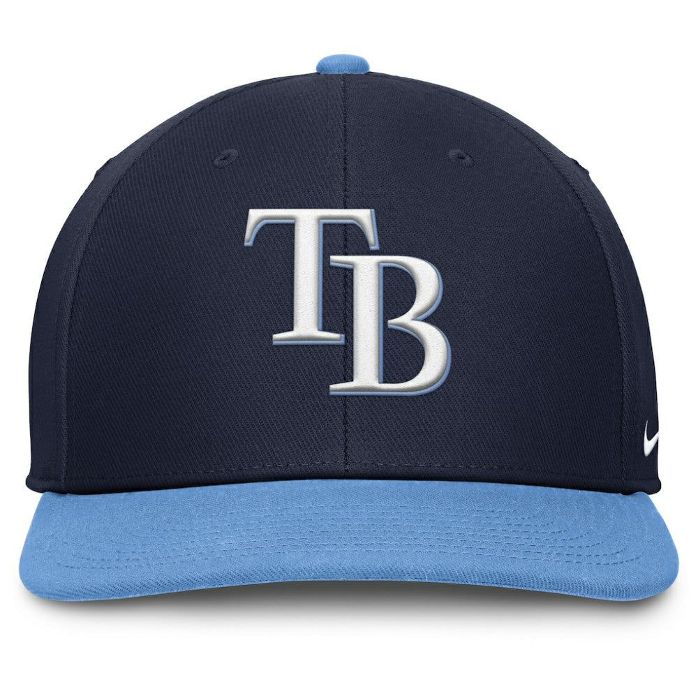 Tampa Bay Rays Pro Performance Snapback Hat - Navy/Blue | Nike