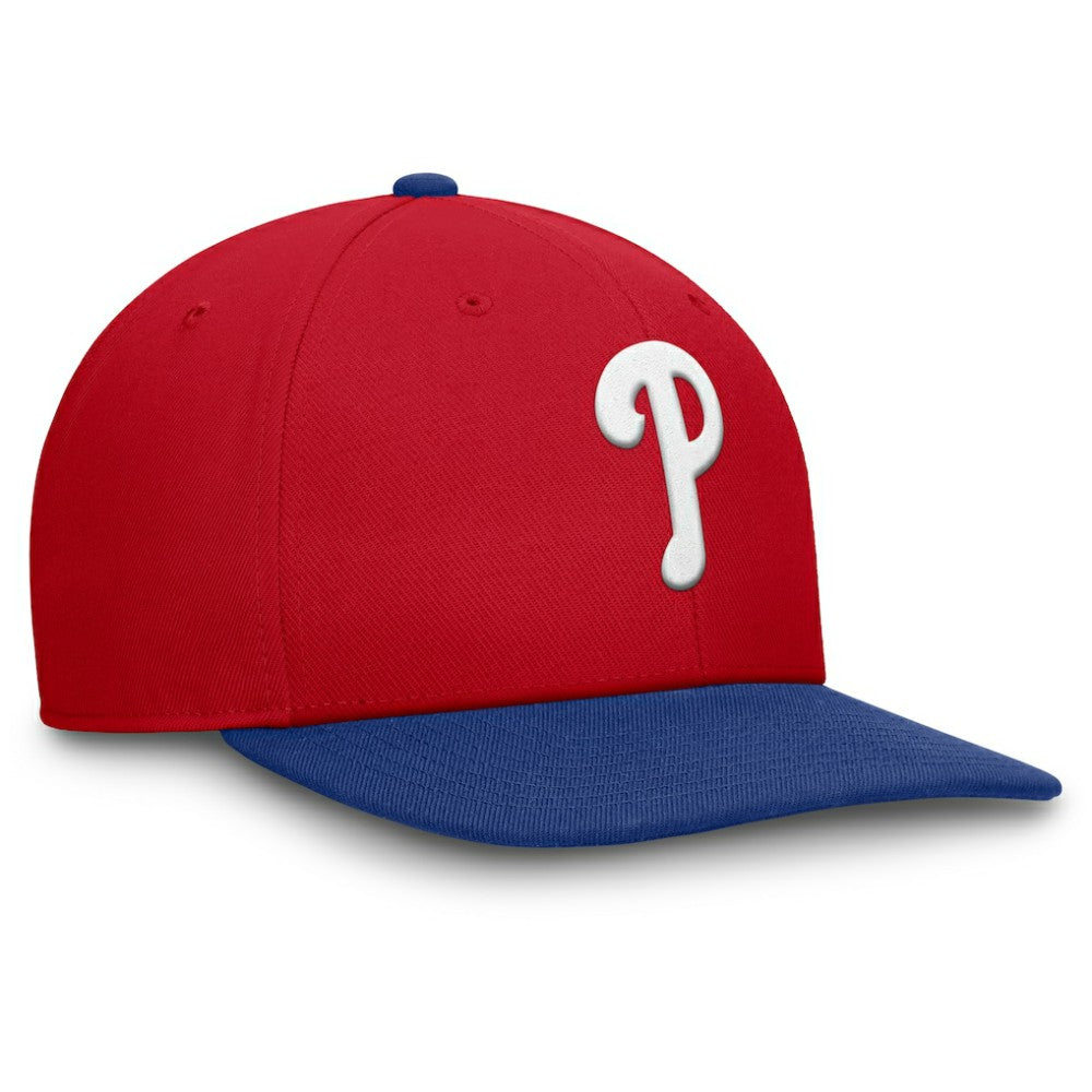 Philadelphia Phillies Pro Performance Snapback Hat - Red/Royal | Nike