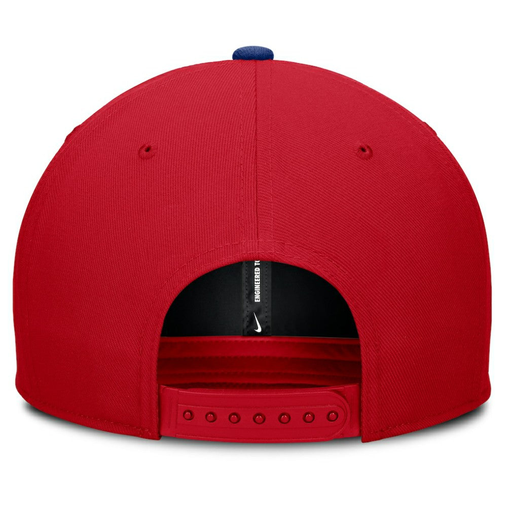 Philadelphia Phillies Pro Performance Snapback Hat - Red/Royal | Nike